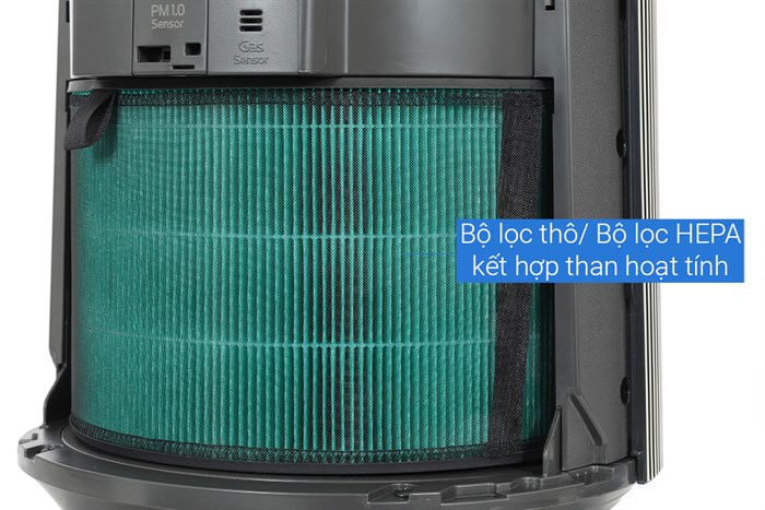 Máy Lọc Không Khí LG PuriCare 360 Alpha Single AS65GDBY0.ABAE 48W&nbsp;